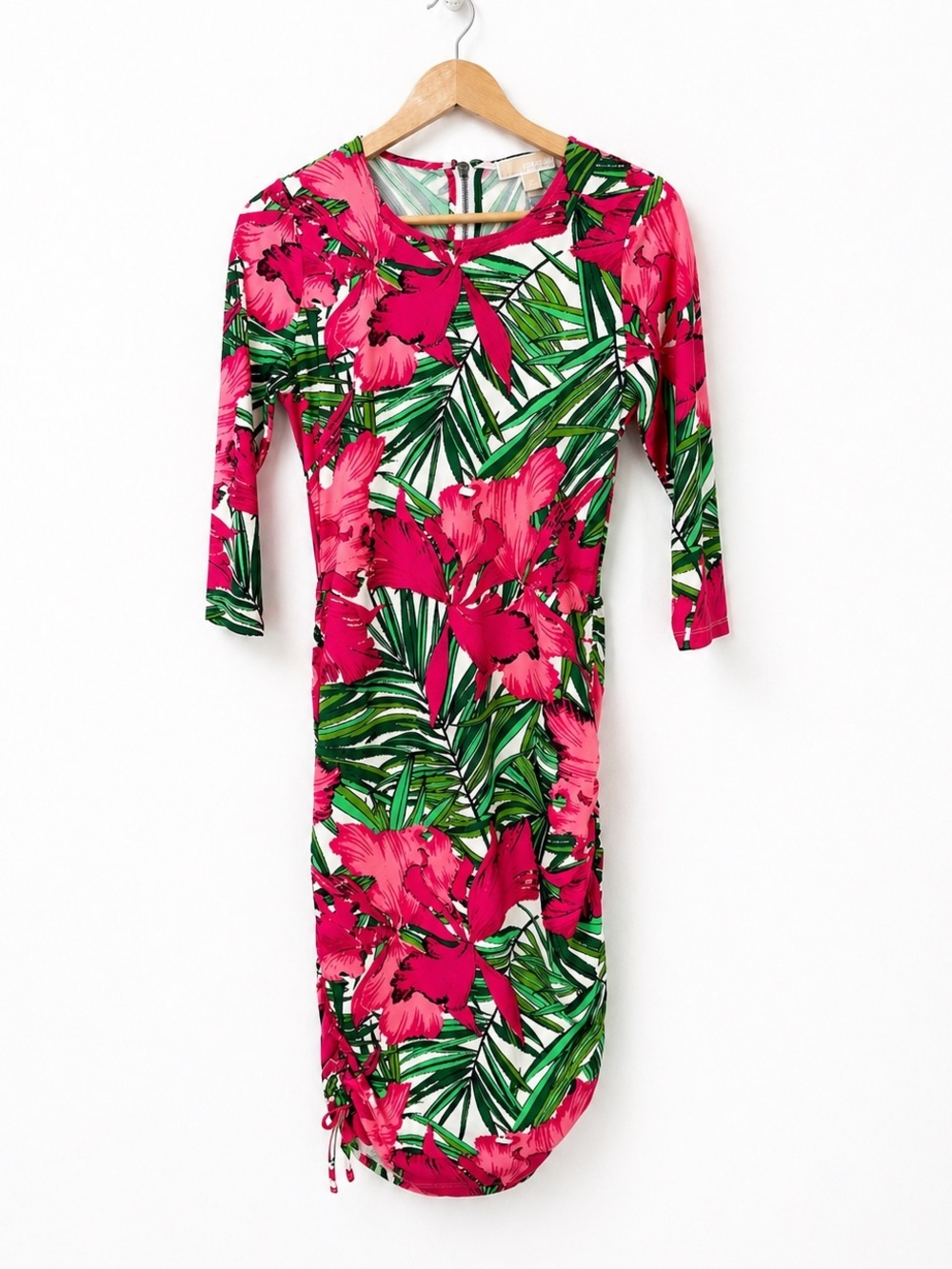 Michael Kors - Tropical Floral Sheath Bodycon Dress - Size 8 - NWOT